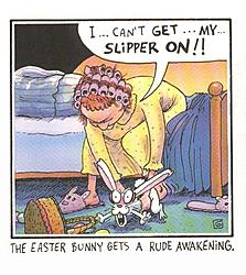 Happy Easter!(some funay!)-easterbunnyslipper.jpeg
