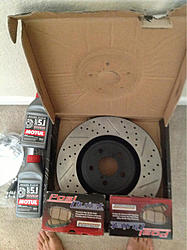 FS:Brake rotors &amp; pads slotted and drilled-image-2815807325.jpg