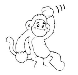 can anyone draw a monkey?-monkey.gif