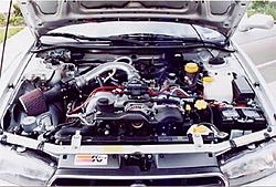 Guess I'll post my pics too.....-legacy-engine.jpg