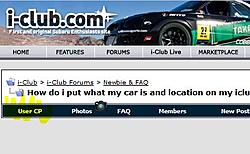 How do i put what my car is and location on my iclub profile?-1.jpg