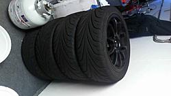 Rota Flat Black G-Forces 17x7.5 5x100 e48 w/ 595 RSRs-picture003.jpg