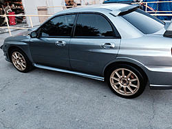 FS 17" gold STI BBS wheels 5x114-image-1672186449.jpg