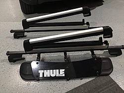 Thule roof rack with ski/snowboard attachment-image-1410193752.jpg