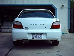 My Aspen White 2002 WRX Sedan-rear-3-27-04-resized-.jpg
