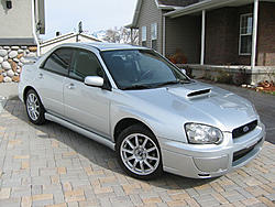 Not Trying To Be An STi, Honest-april2005side.jpg