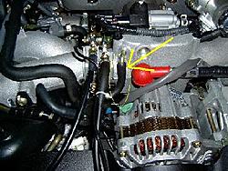 Blitz TT:  Vacuum hose for boost gauge-wrx-engine4.jpg