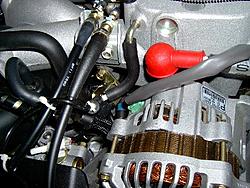 Blitz TT:  Vacuum hose for boost gauge-boost-line-installed.jpg
