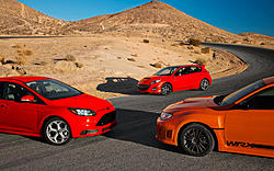 WRX Special Edition vs Focus ST vs Mazdaspeed 3-mazdaspeed3-ford-focus-st-subaru-wrx-special-edition-front-sides.jpg