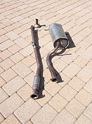 2001 Subaru 2.5 RS Exhaust System NICE New Condition-exhaust1.jpg